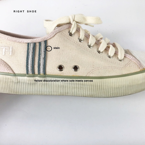 Vintage 90's Tommy Hilfiger Low Top Sneakers, 9M - Picture 6 of 7